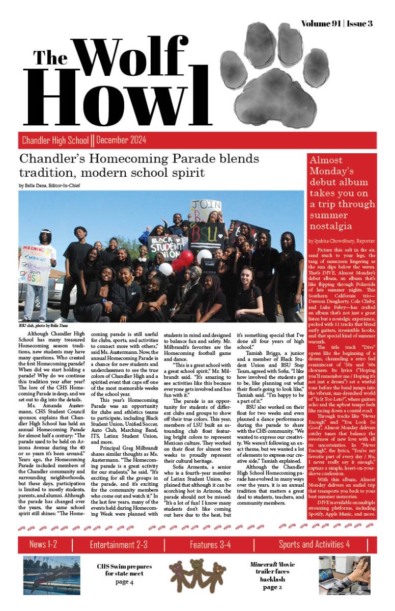 Wolf Howl Dec 2024 Issue page 01