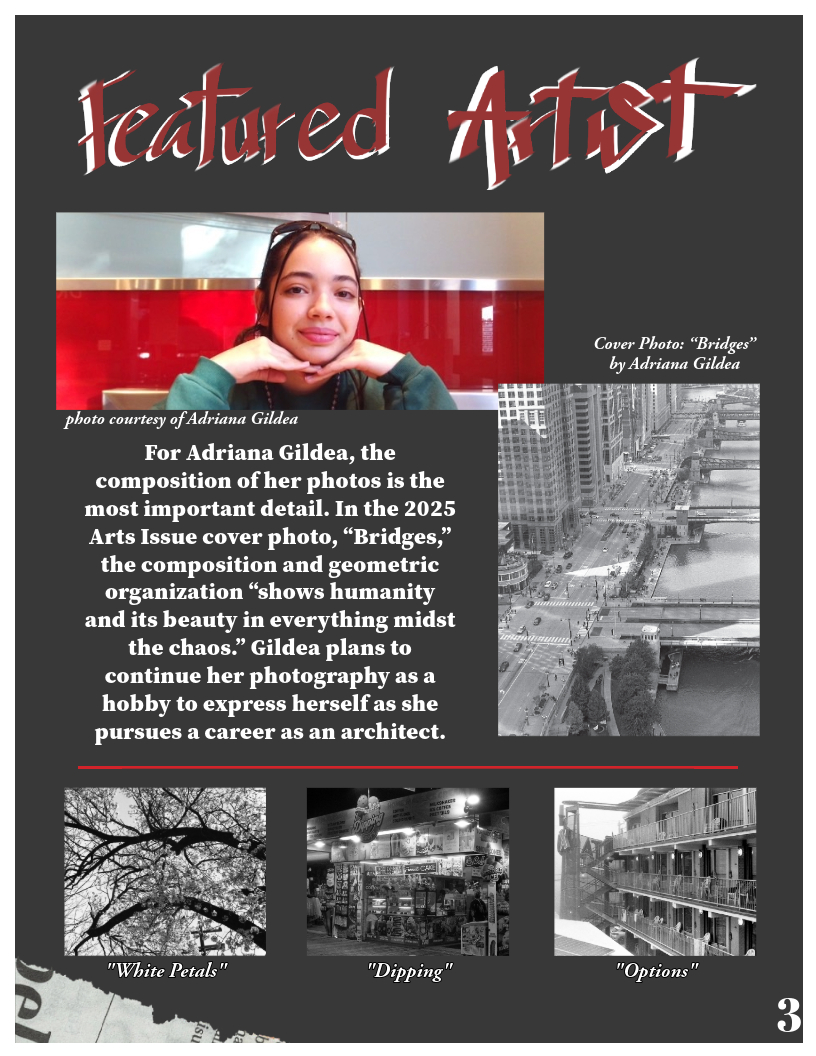 2025 Arts Issue Featured Artist is Adriana Gildea