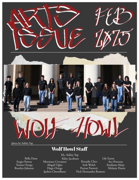 Navigation to Story: 2025 Arts Issue: Wolf Howl Newspaper