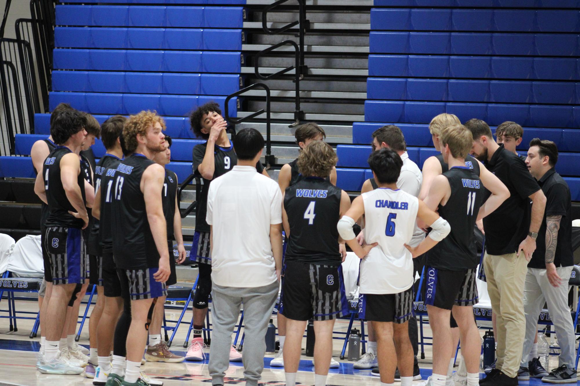 Chandler Wolves Take On Mountain View Toros - Boys Volleyball Photo Highlights 4/9/2025