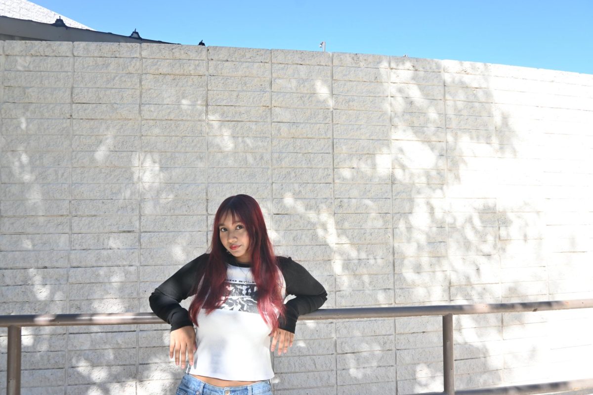Ipshita Chowdhury strikes a pose for the camera outside the Chandler Center for the Arts at Chandler High School on Thursday, July 24, 2025.