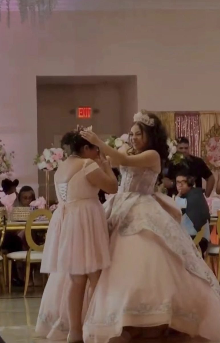 Graciela Bautista Alvarado celebrates her quinceañera.