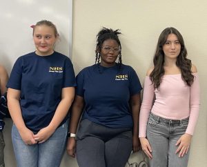 From Left To Right: Lila Schmerfield, Kira Woodson, and Luciana Melanda 