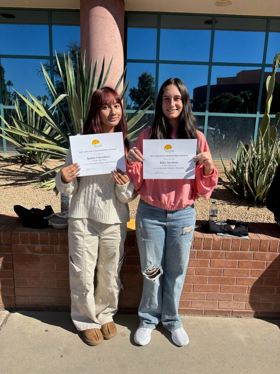 Three Wolf Howl reporters earn recognition at 2025 AIPA Fall Convention