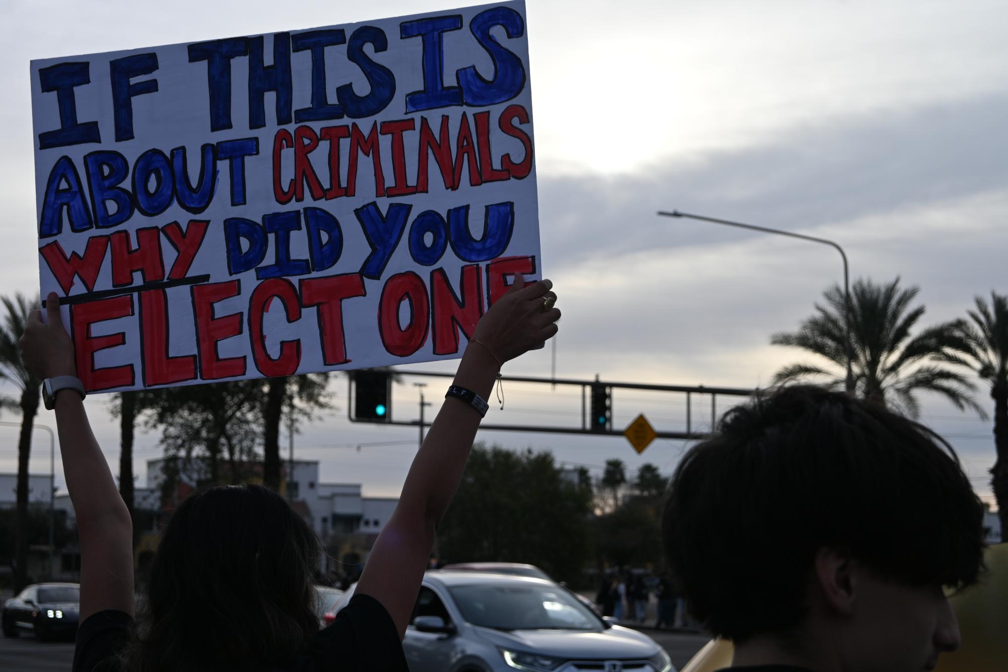 Photo Highlights: Students Organize a Walkout Protest Against Current ICE Policies