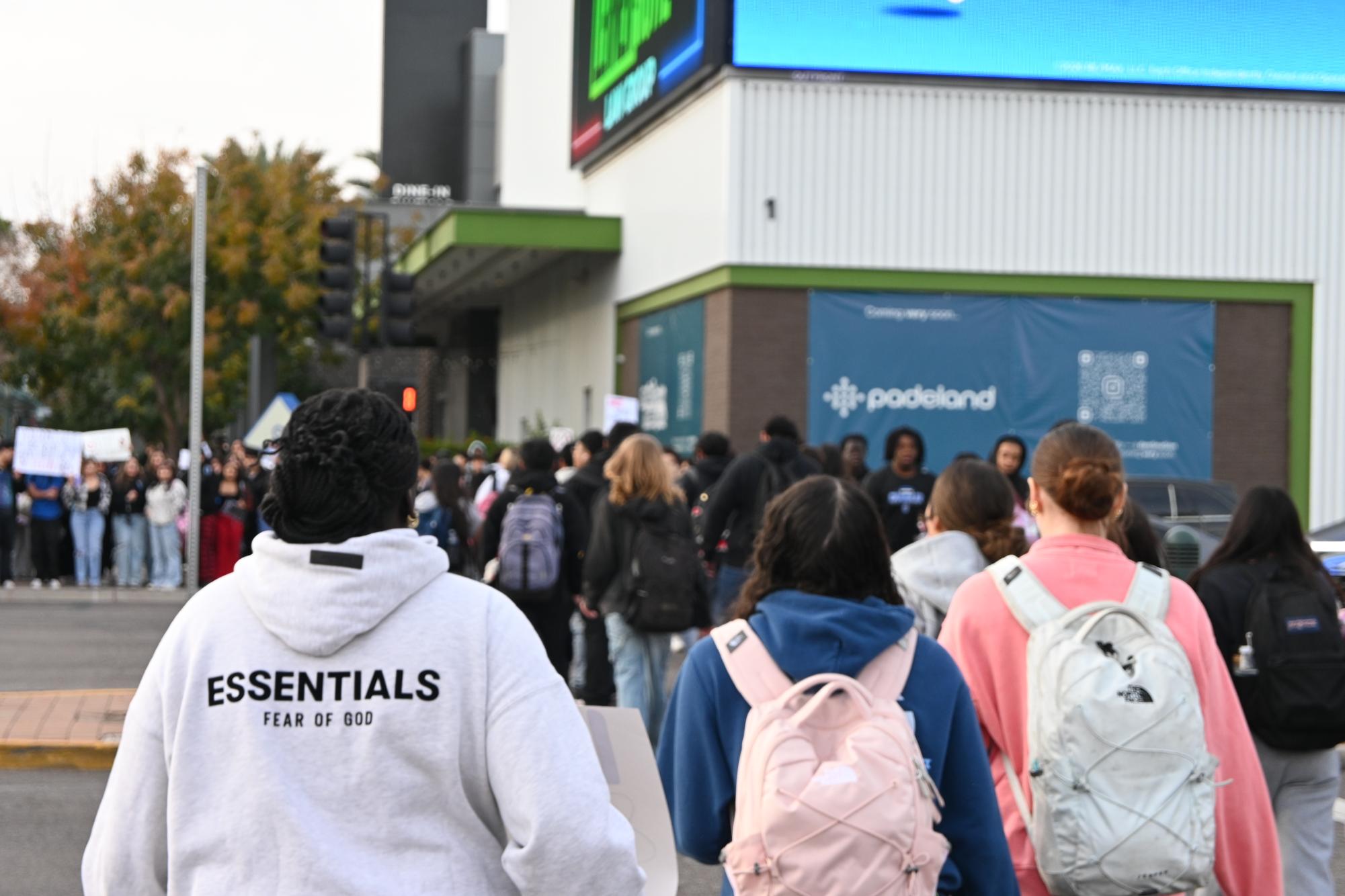 Photo Highlights: Students Organize a Walkout Protest Against Current ICE Policies