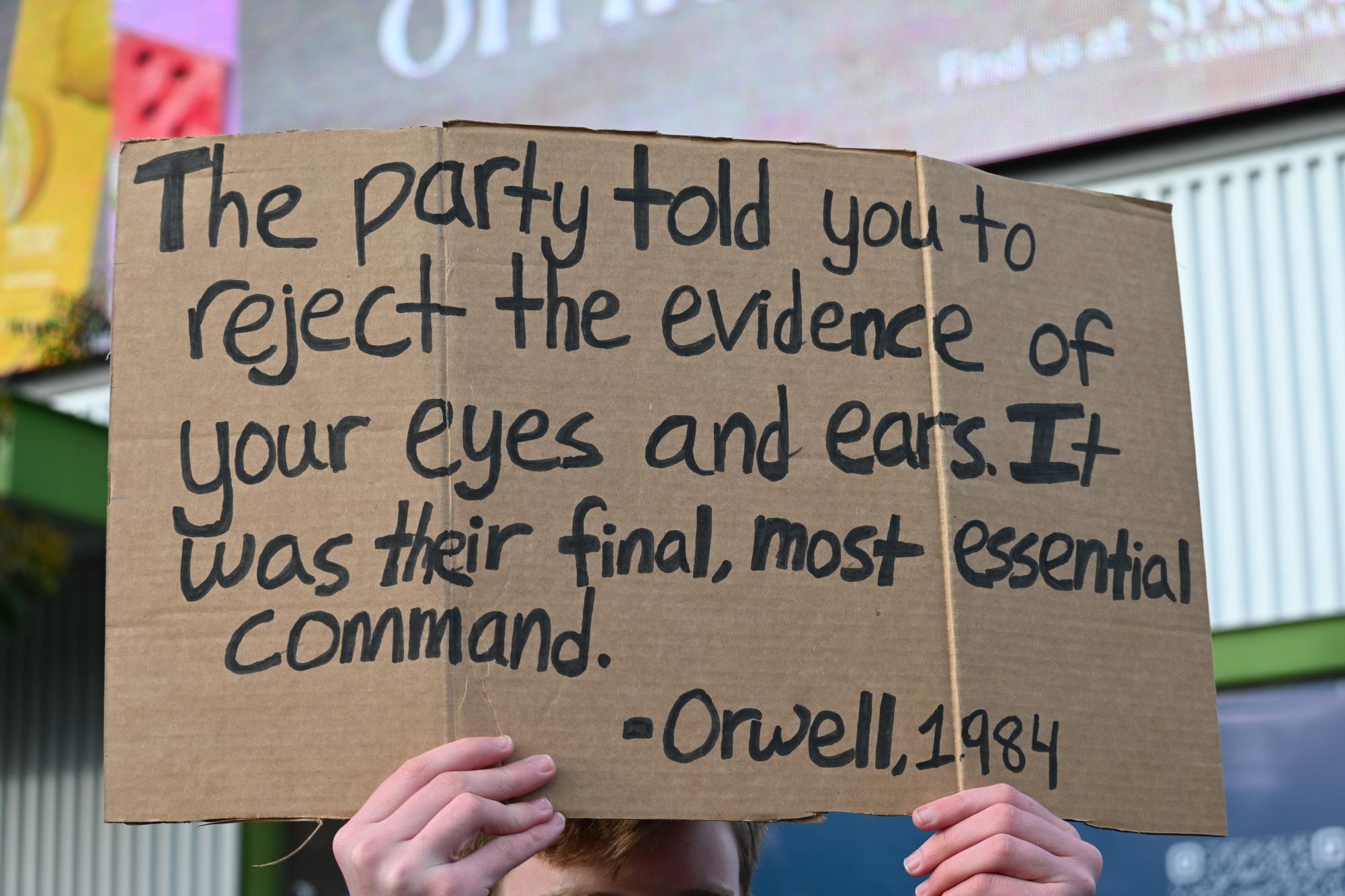 Photo Highlights: Students Organize a Walkout Protest Against Current ICE Policies