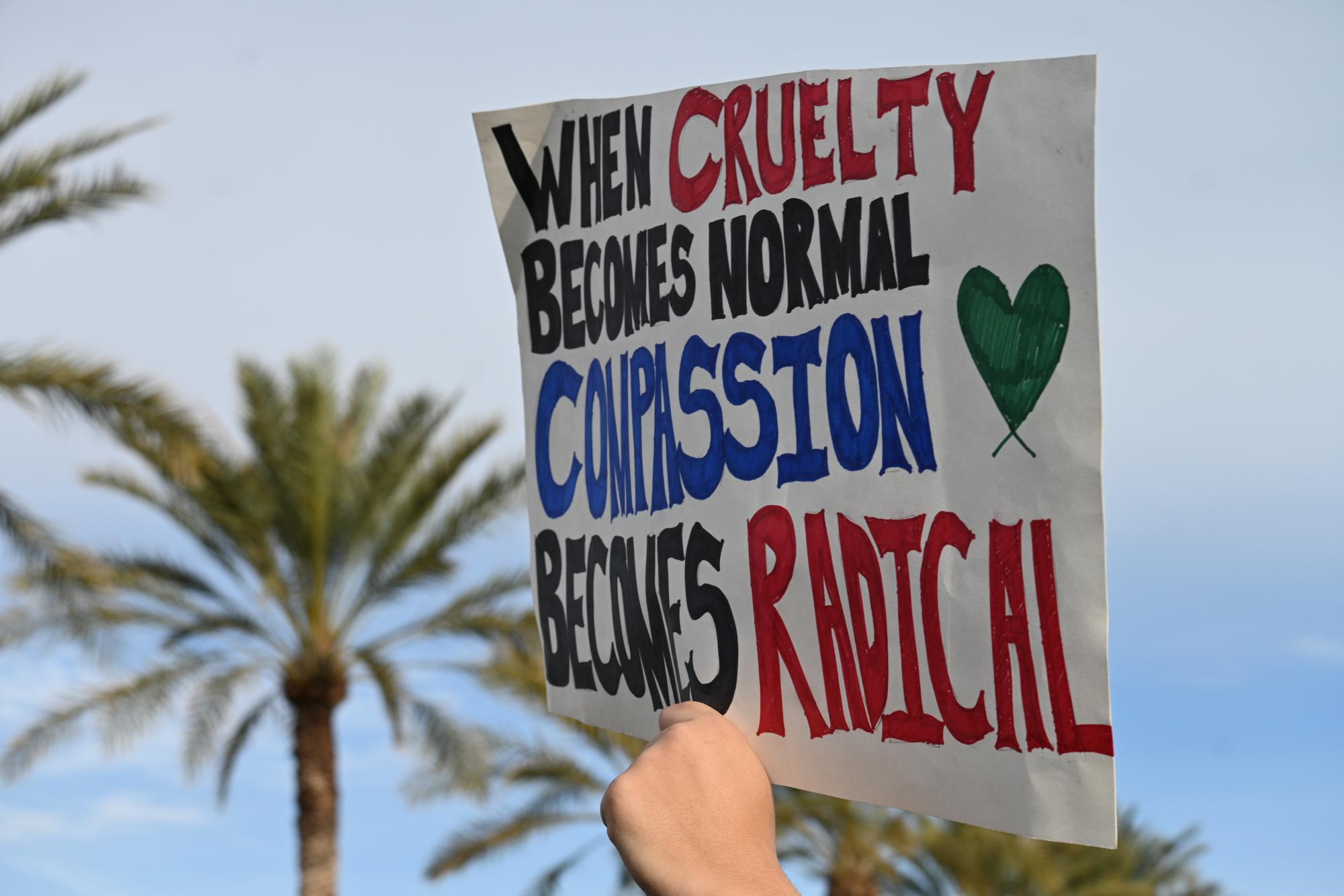 Photo Highlights: Students Organize a Walkout Protest Against Current ICE Policies
