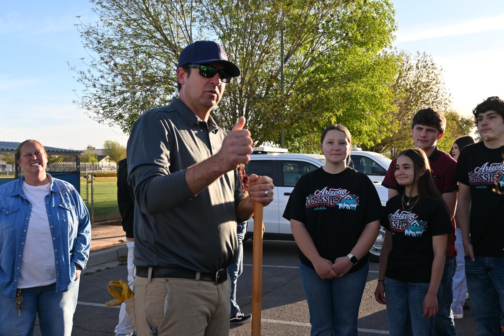 Photo Highlights: CHS FFA Students Partner With City of Chandler to Plant Trees