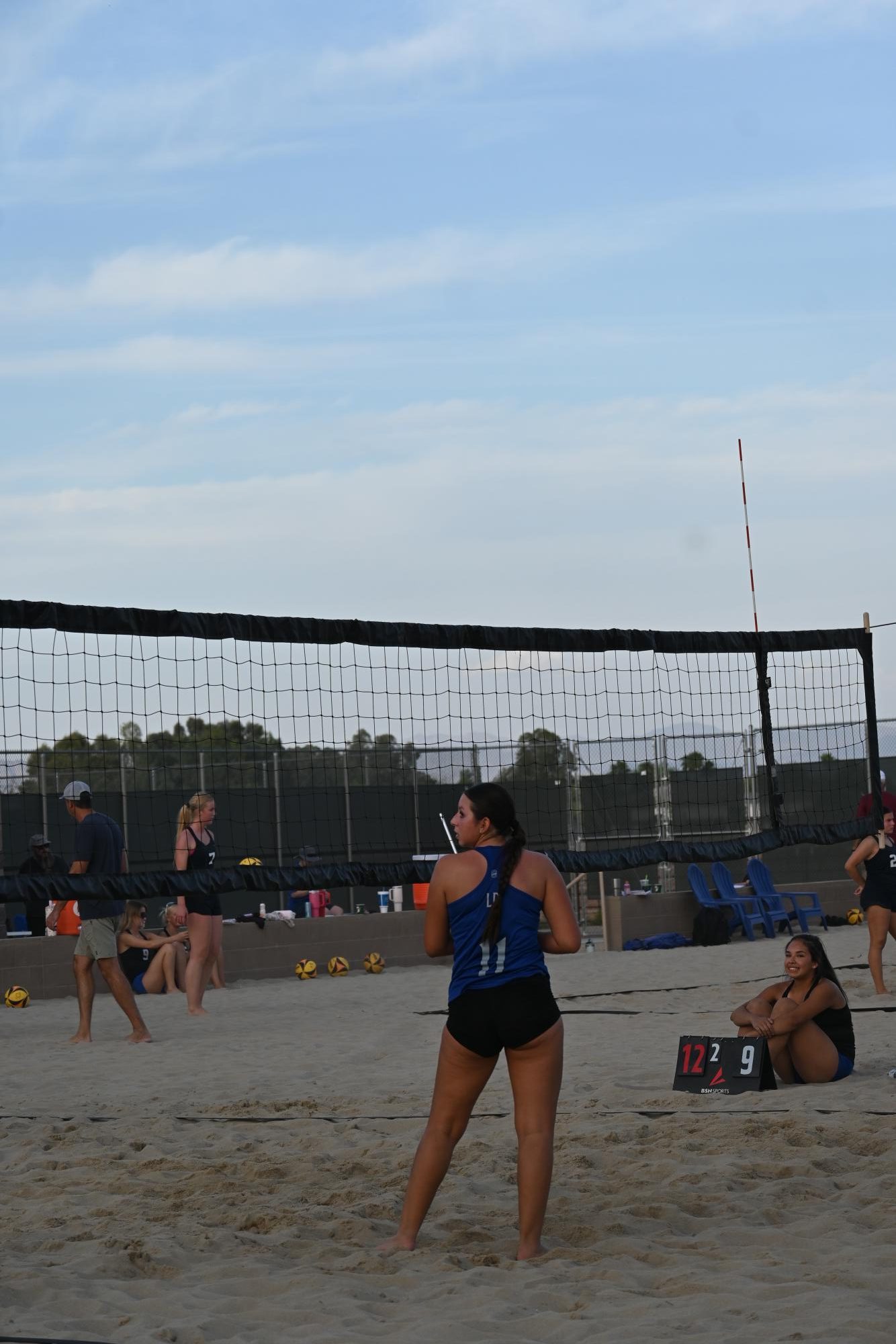 Photo Highlights: Girls Beach Volleyball faces off against Hamilton on March 30, 2026
